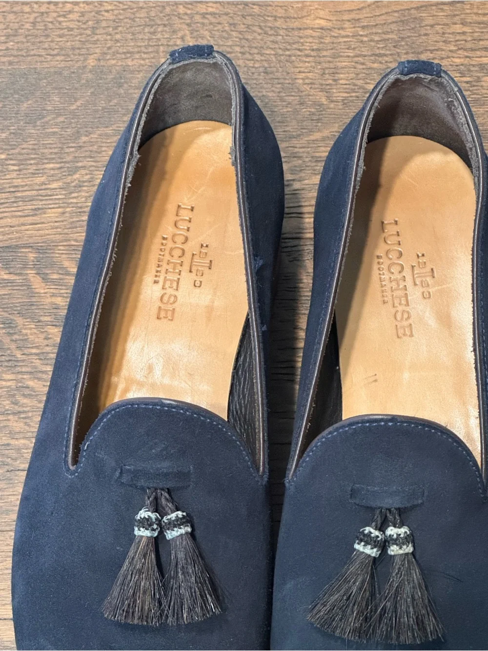 Lucchese size navy